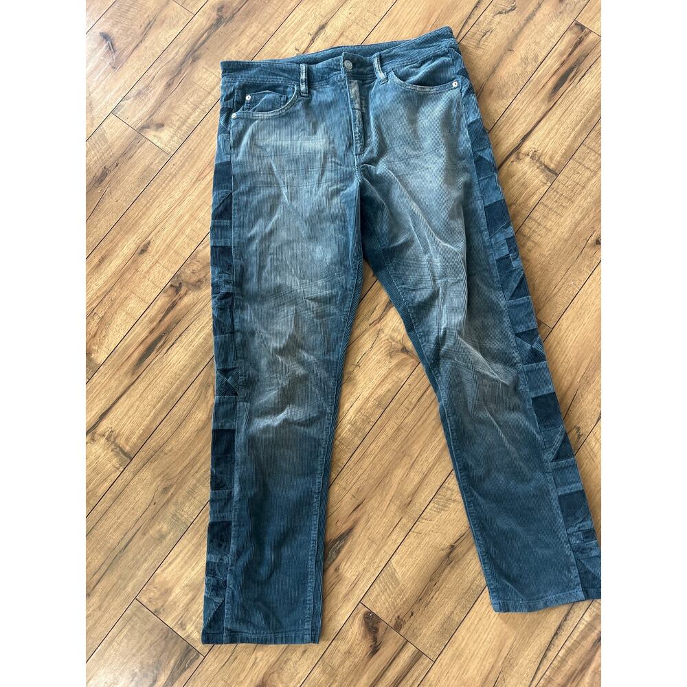 Pilcro Blue Ankle Pants